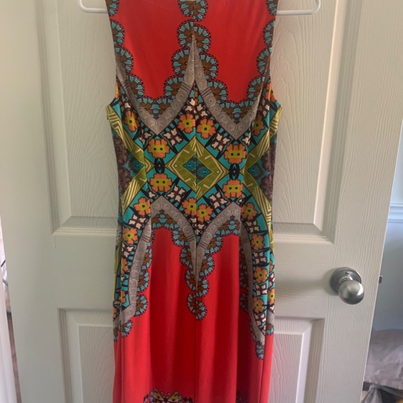 Joseph Ribkoff sleeveless dress. Size 6-8. Multicoloured - Picture 3 of 3